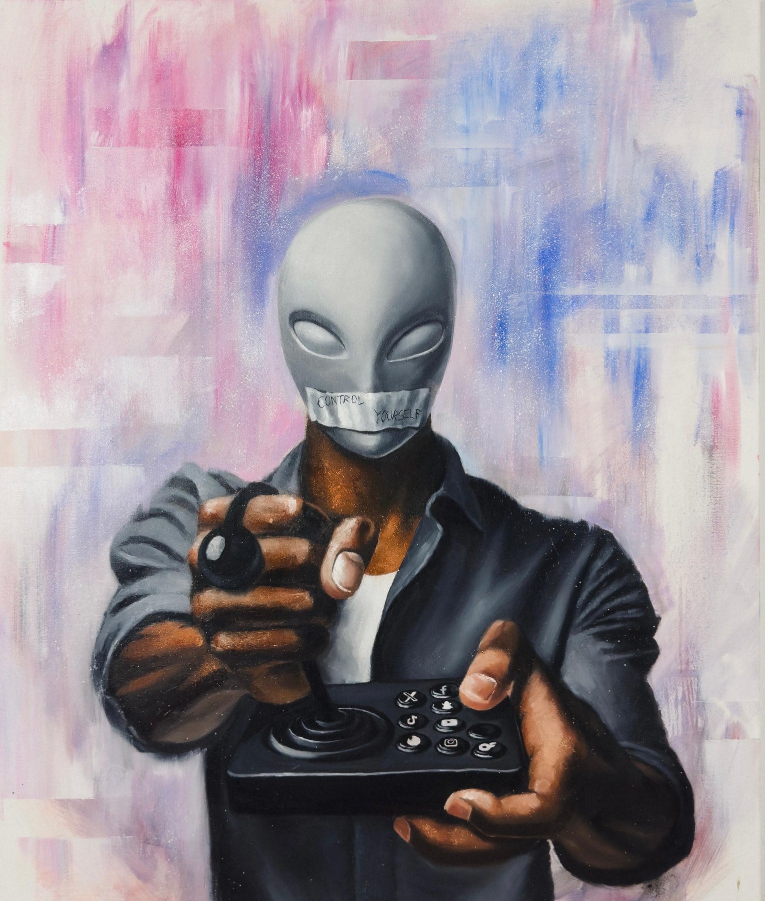 „Control yourself“ von Alieu Sawaneh