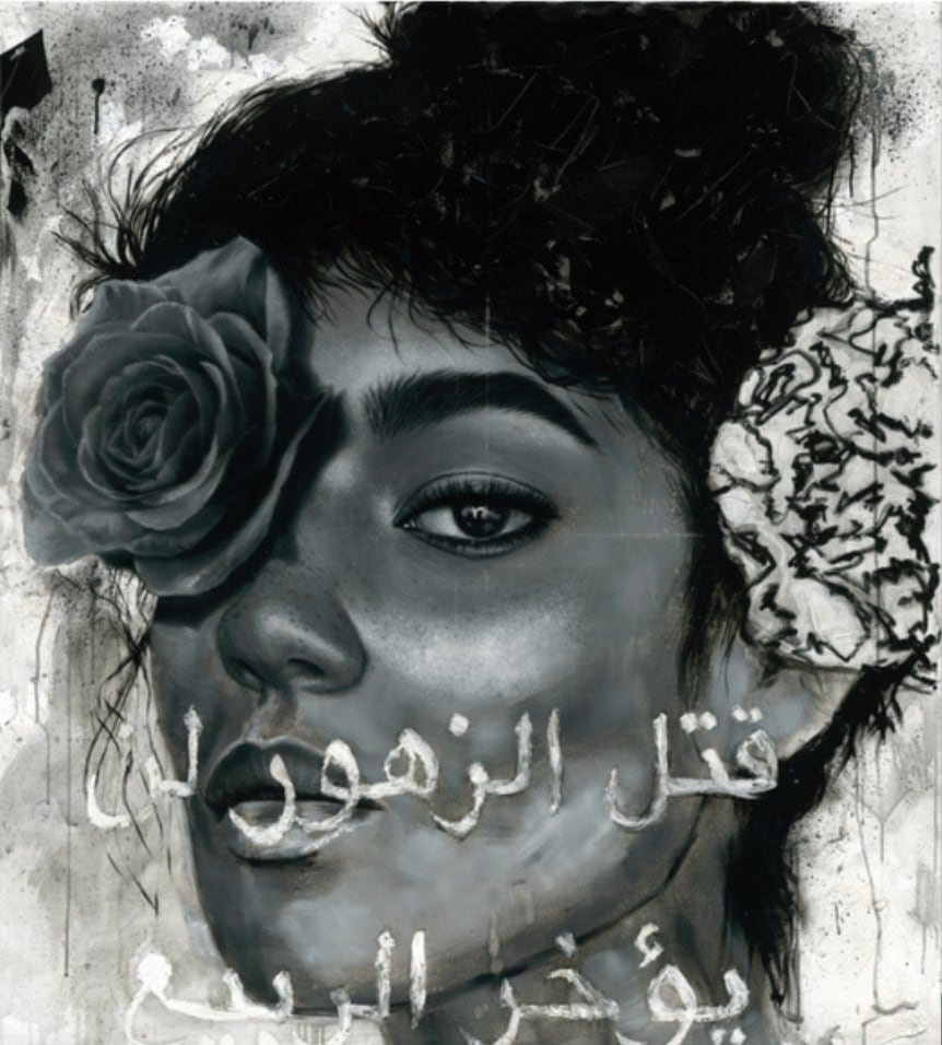 „Killing the flowers won’t delay the spring“ von Alieu Sawaneh