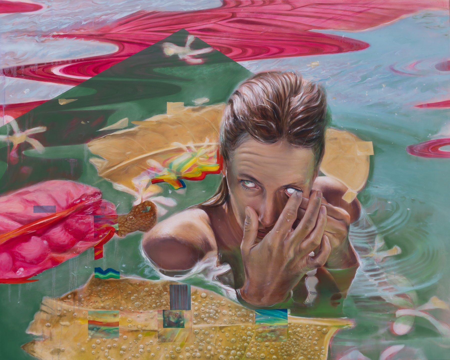 „Glitchy Pool“ von Anne Bengard